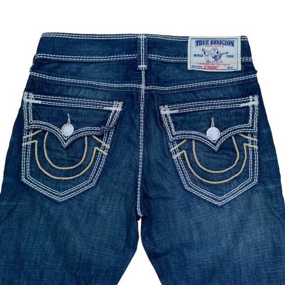 Vintage True Religion Jeans Size 31 STRAIGHT ROPE STITCH - Picture 5 of 8